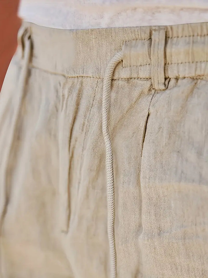 Soren™ – Coastal Linen Drawstring Pants