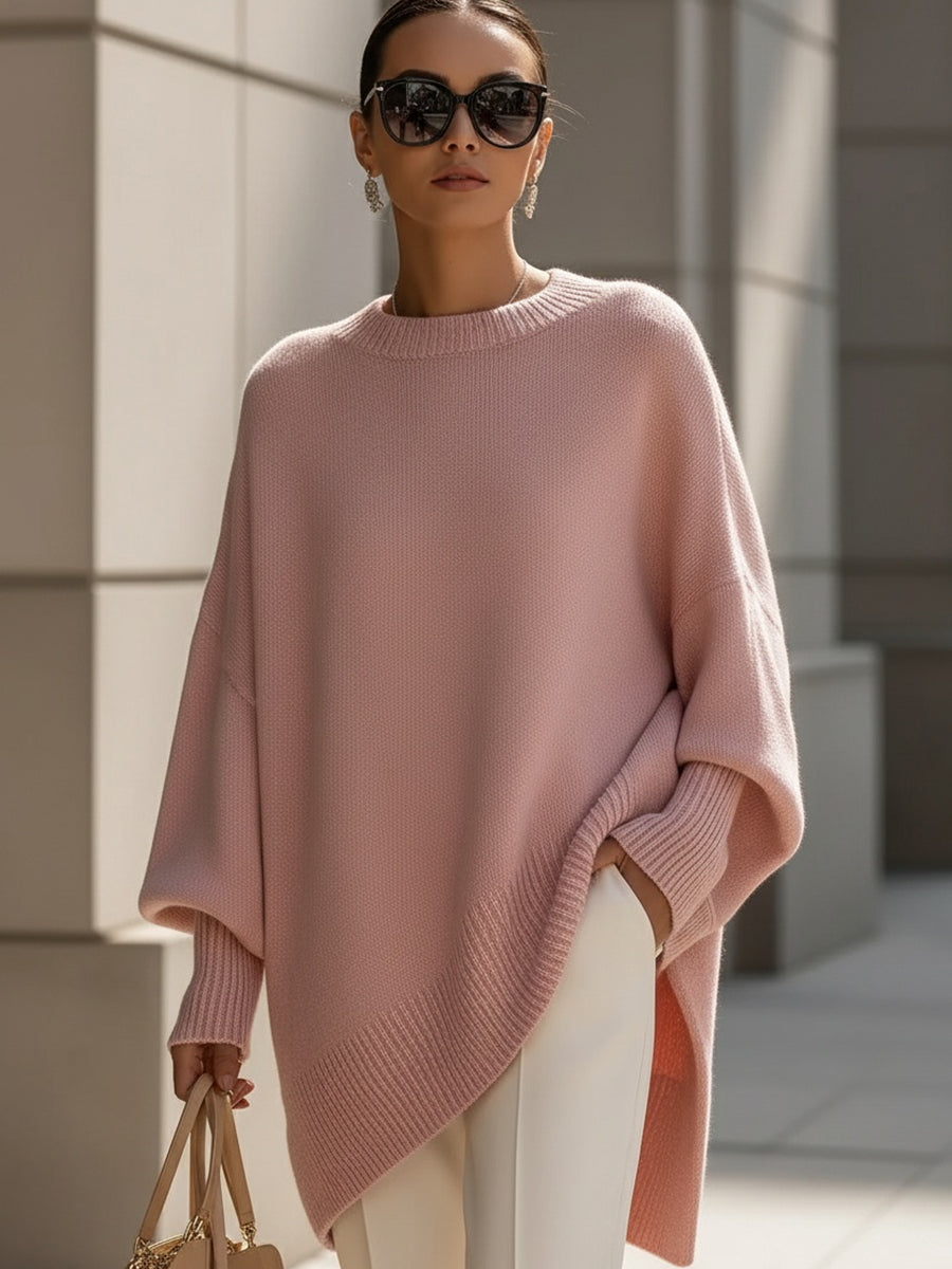Elowra™ Asymmetric Knit Sweater