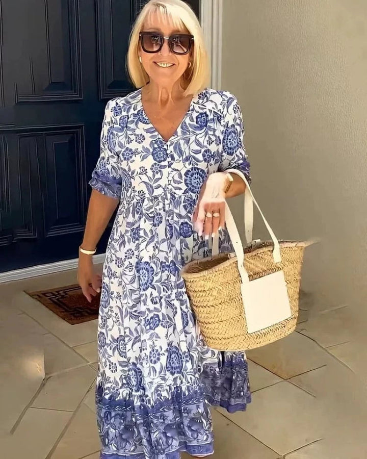 Florivelle™ Floral Midi Dress
