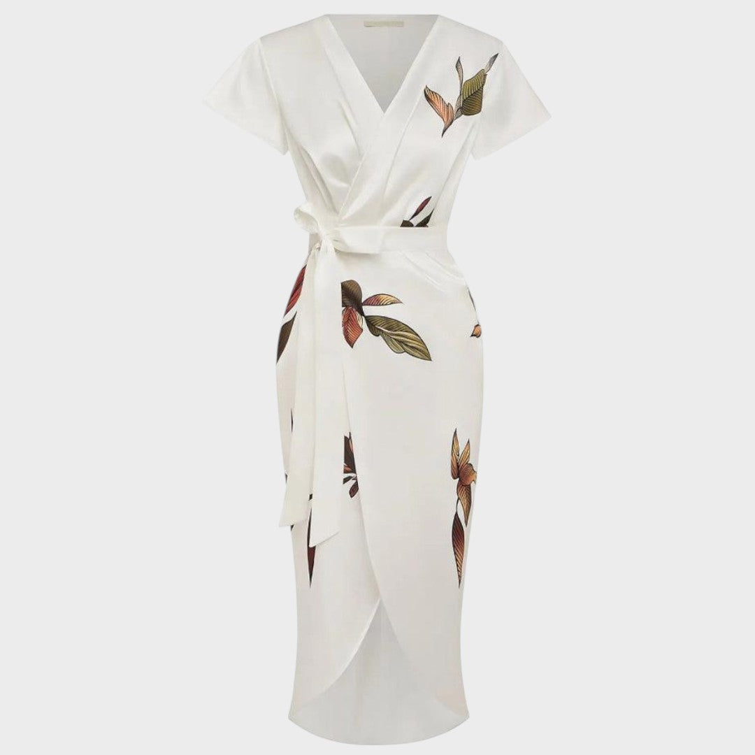 Seravina™ Wrap Midi Dress