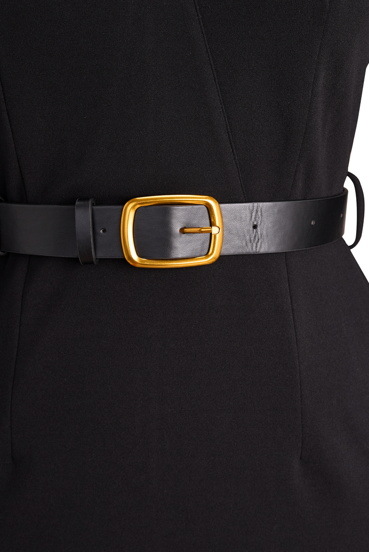 Selviana™ Belted Midi Dress