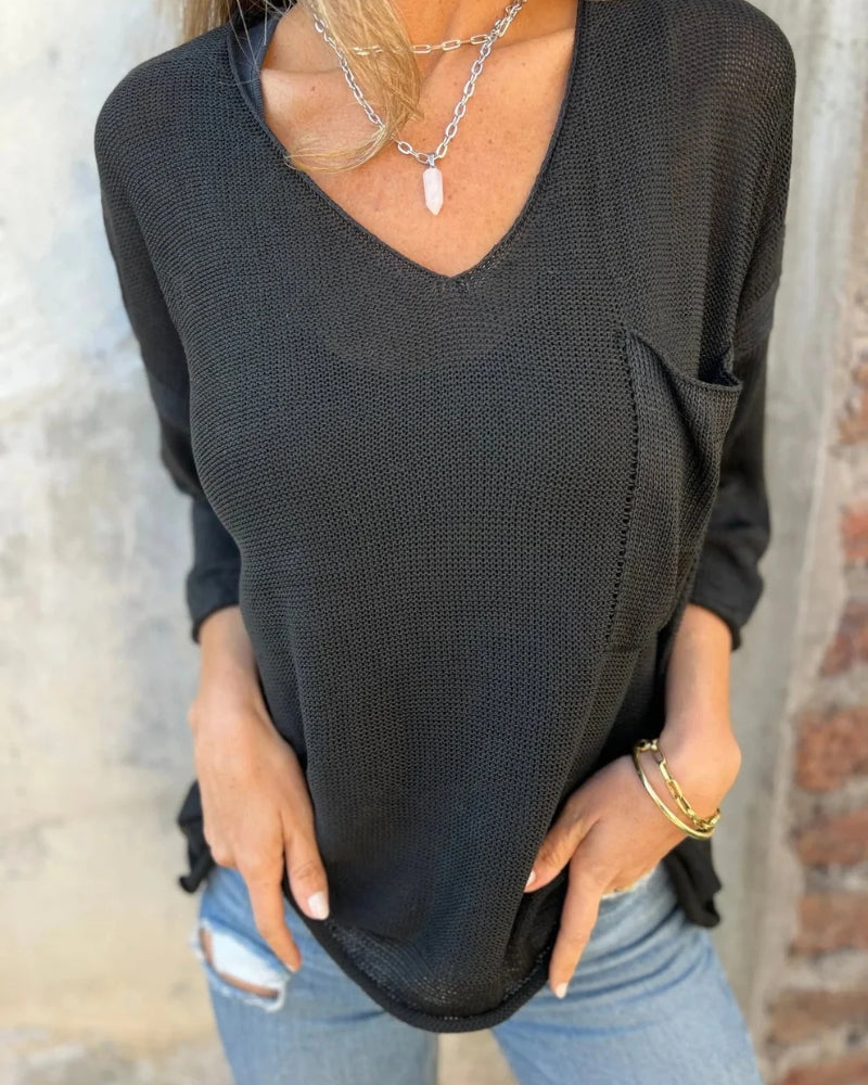 Zynora™ Relaxed Knit Top