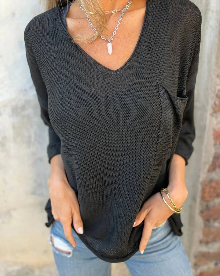 Zynora™ Relaxed Knit Top