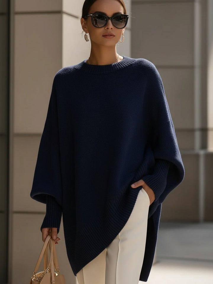 Elowra™ Asymmetric Knit Sweater