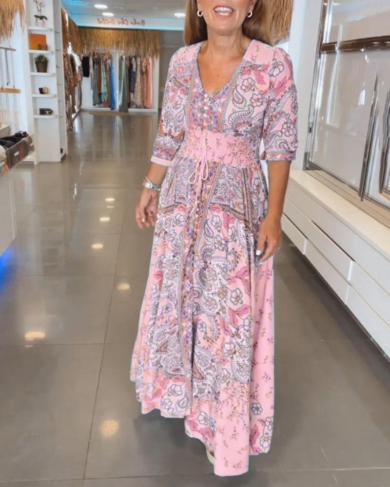 Selviana™ Bohemian Maxi Dress
