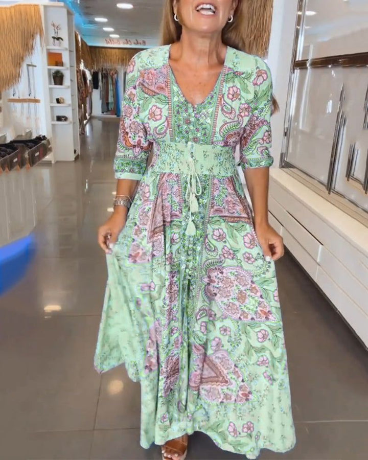 Selviana™ Bohemian Maxi Dress