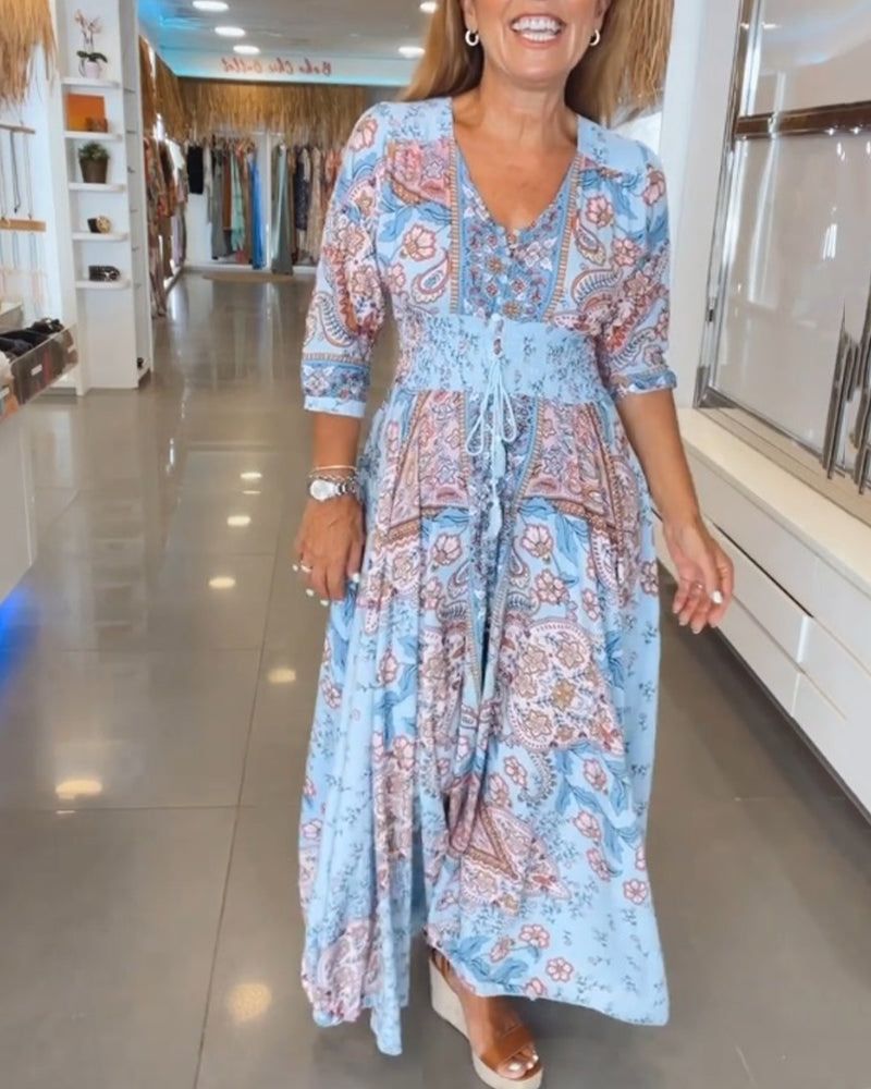 Selviana™ Bohemian Maxi Dress