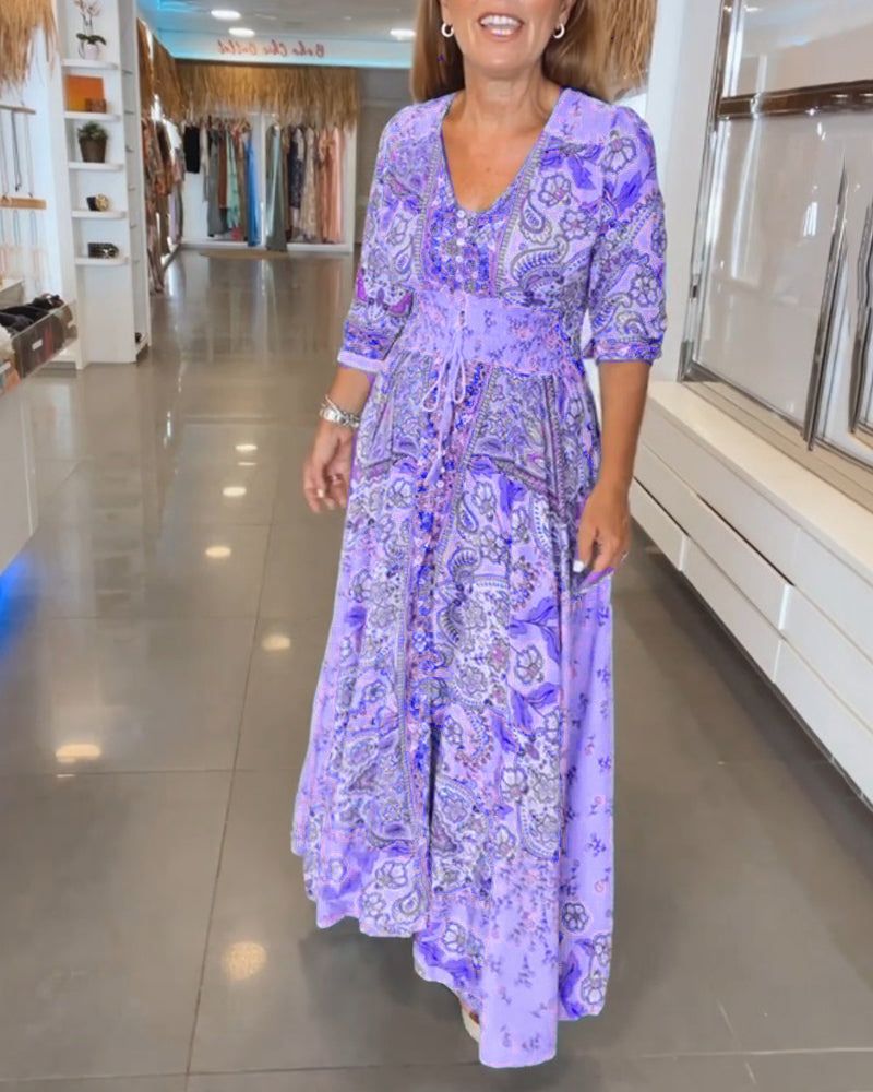 Selviana™ Bohemian Maxi Dress