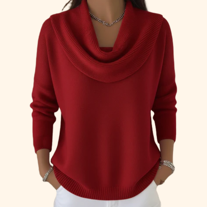 Ravelle™ Cowl Neck Sweater
