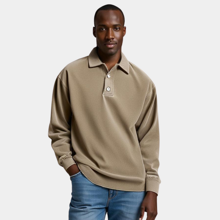 Artero™ Relaxed Polo Sweatshirt