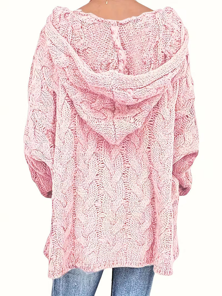 Alvyna™ Cable Knit Hoodie