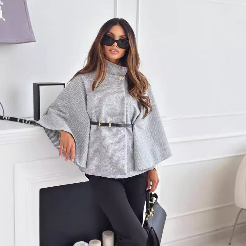 Lorana™ Belted Cape Coat