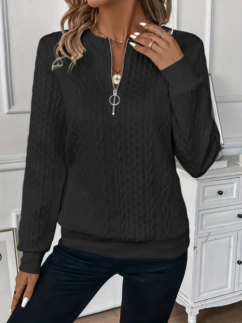 Zanira™ Zip-Up Sweater