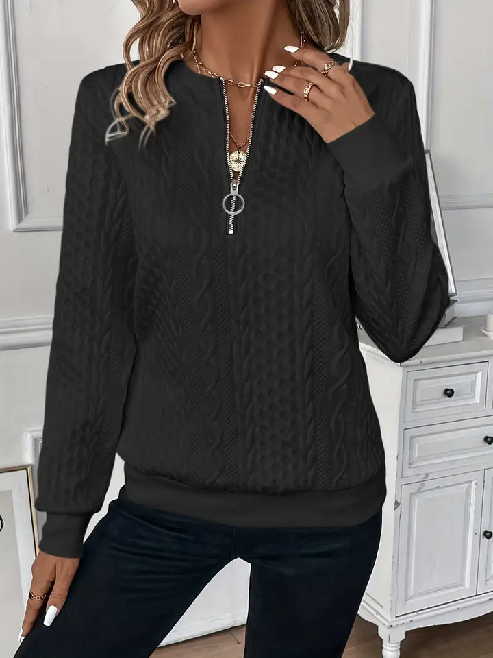 Zanira™ Zip-Up Sweater