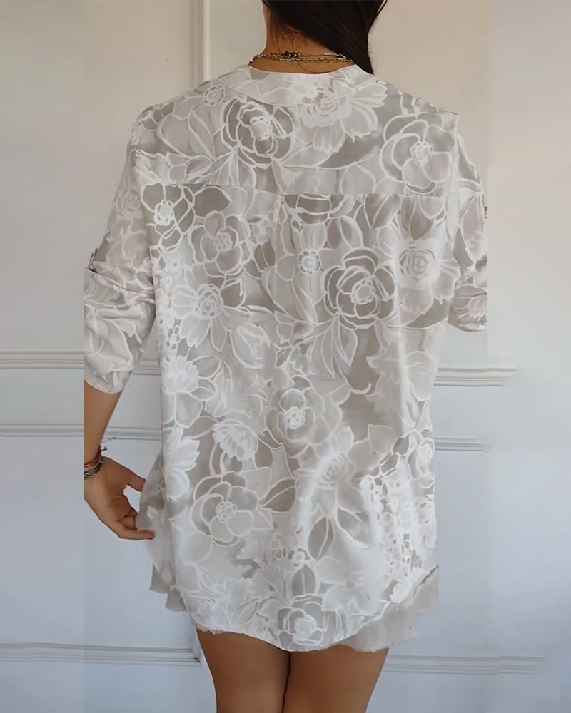 Floraya™ Floral Print Blouse