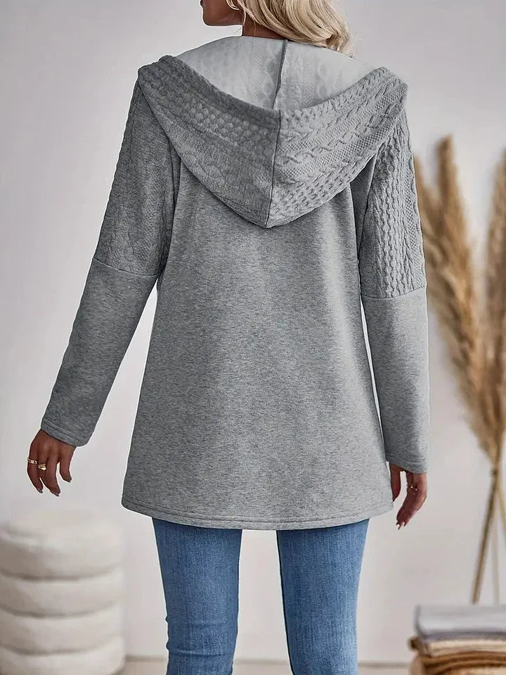 Elirra™ Cozy Knit Hoodie