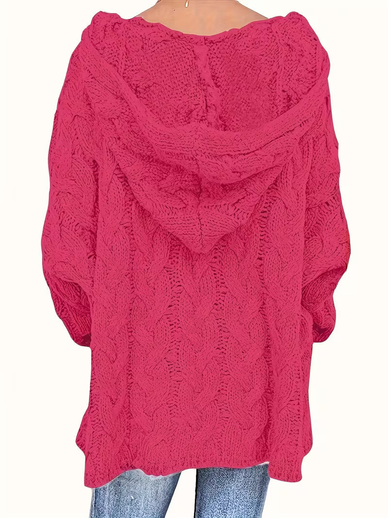 Alvyna™ Cable Knit Hoodie