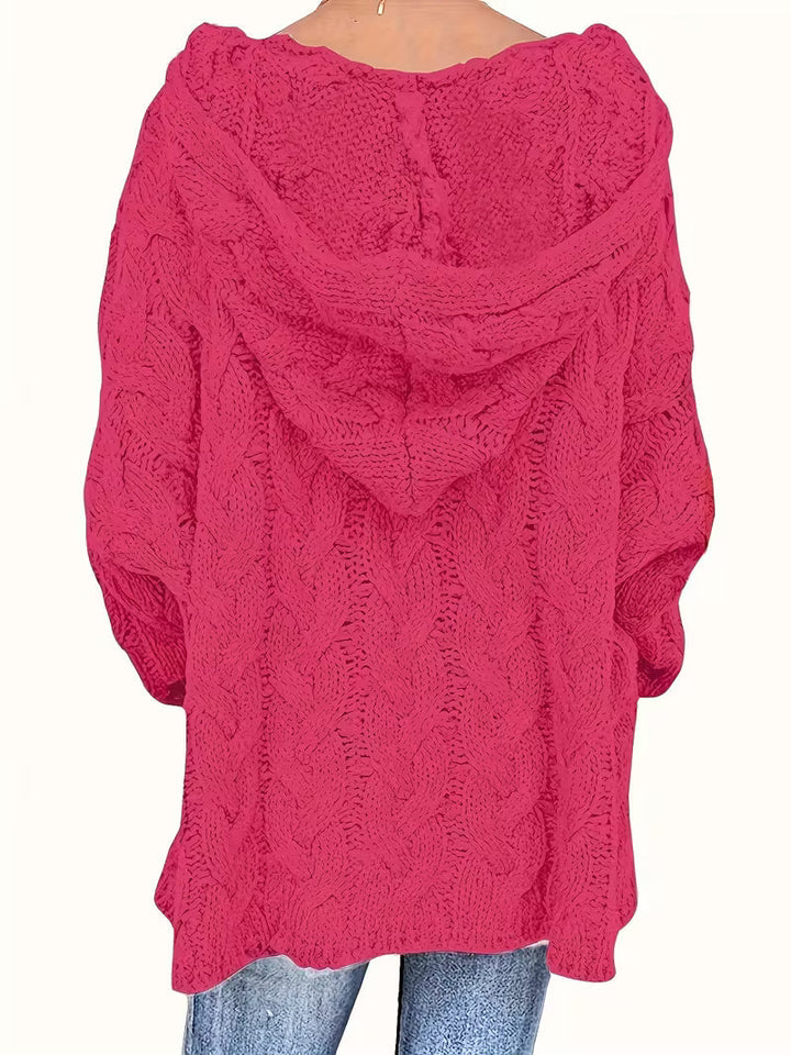 Alvyna™ Cable Knit Hoodie