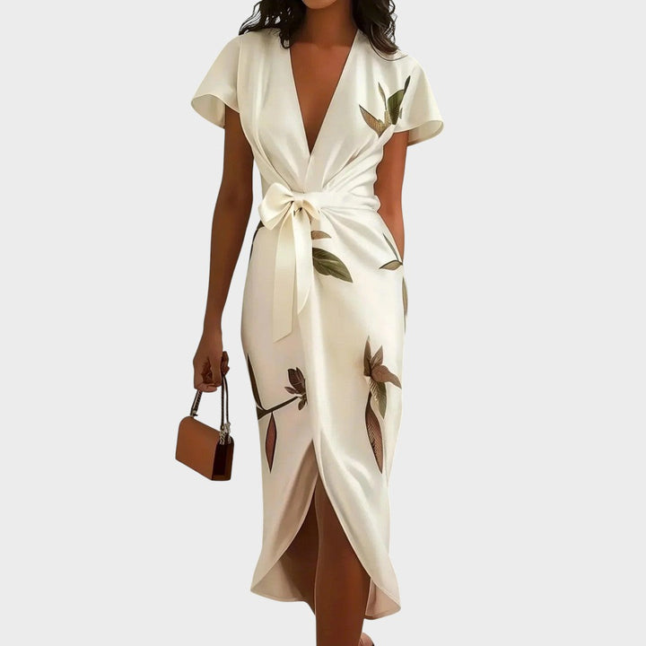 Seravina™ Wrap Midi Dress