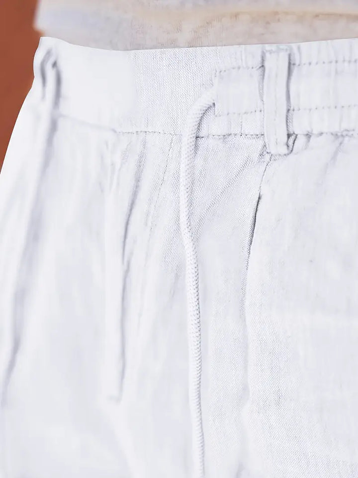 Soren™ – Coastal Linen Drawstring Pants