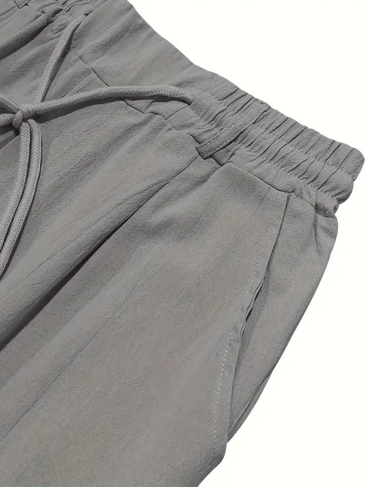 Soren™ – Coastal Linen Drawstring Pants