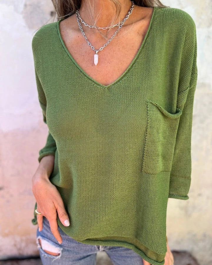 Zynora™ Relaxed Knit Top