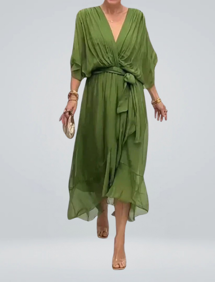 Liraina™ Chiffon Wrap Dress