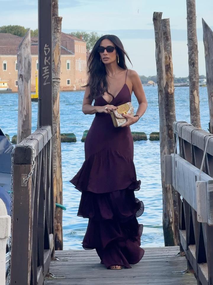 Seravine™ Elegant Ruffle Maxi Dress