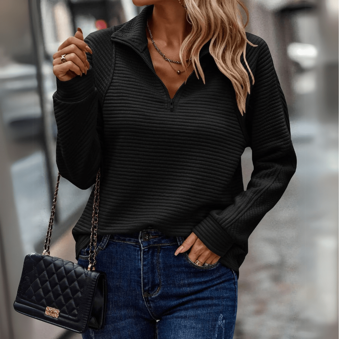 Arivelle™ Quarter Zip Sweatshirt