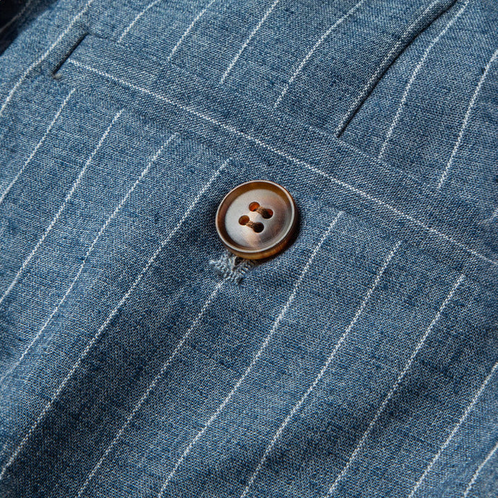 Callum™ – Classic Blue Pinstripe Pants