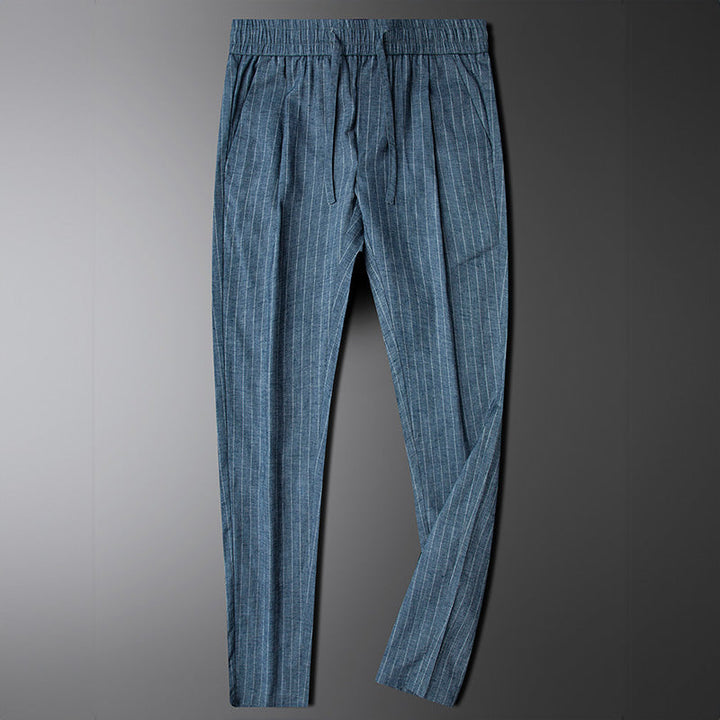 Callum™ – Classic Blue Pinstripe Pants