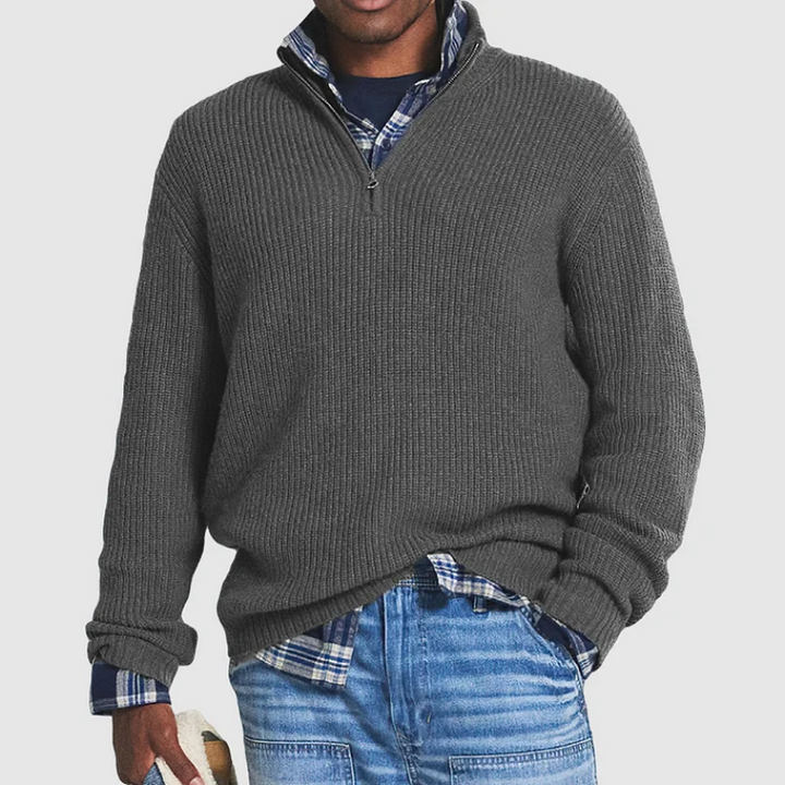 Dervan™ Quarter-Zip Knit Pullover