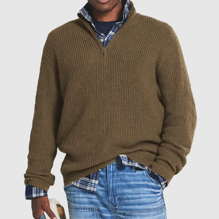Dervan™ Quarter-Zip Knit Pullover