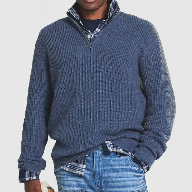 Dervan™ Quarter-Zip Knit Pullover