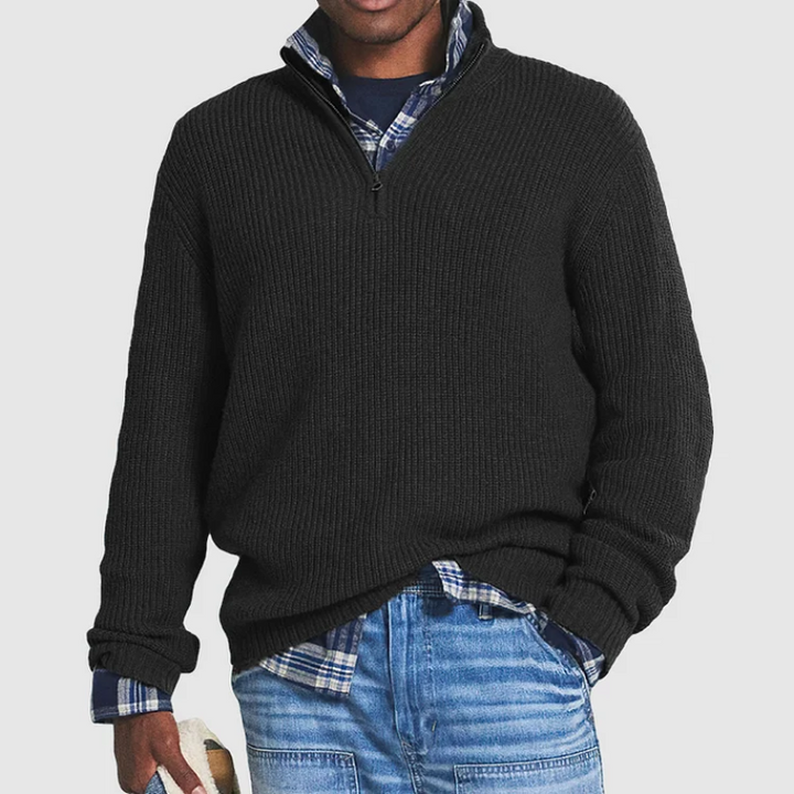 Dervan™ Quarter-Zip Knit Pullover