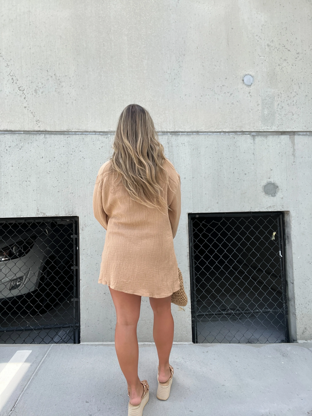 Maivra™ Button-Up Tunic Dress