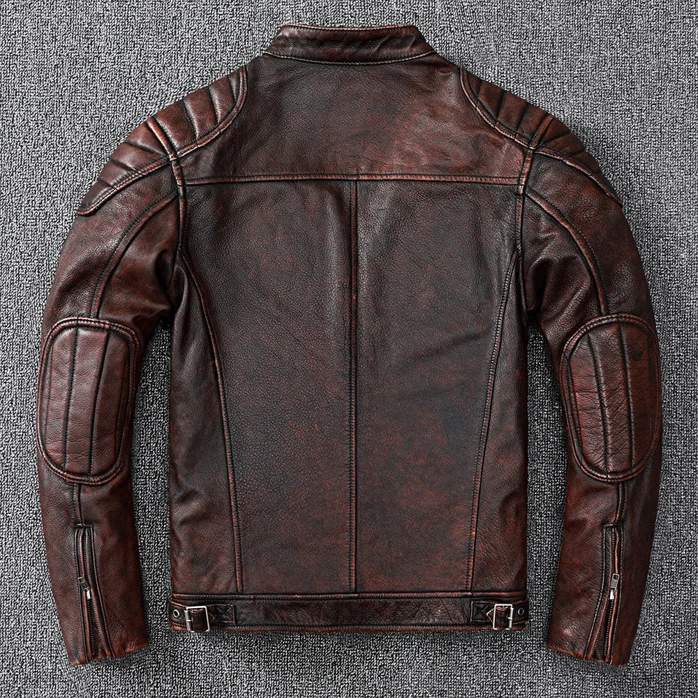 Ravence™ Classic Leather Jacket