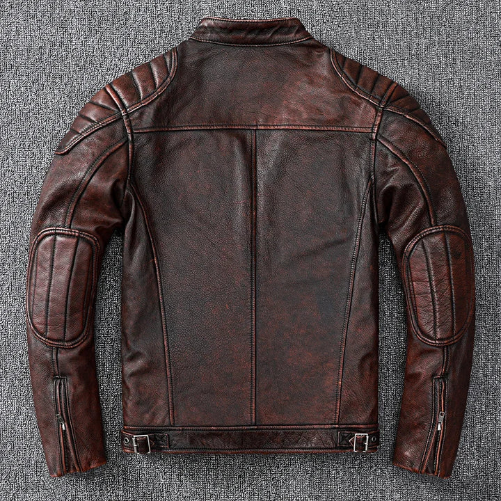 Ravence™ Classic Leather Jacket