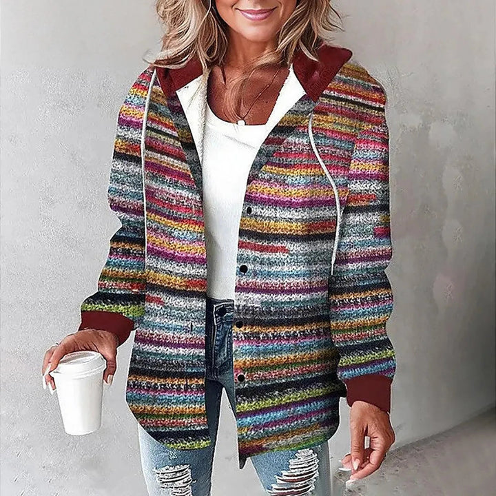 Kavina™ Plaid Hoodie Jacket