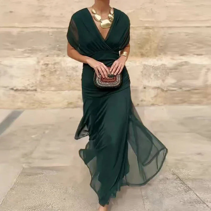 Elarine™ Off-Shoulder Midi Dress