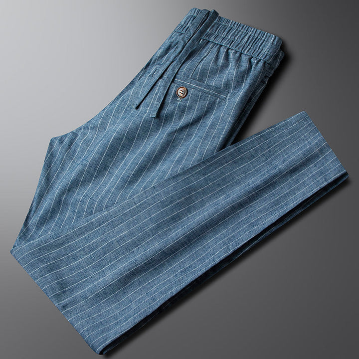 Callum™ – Classic Blue Pinstripe Pants