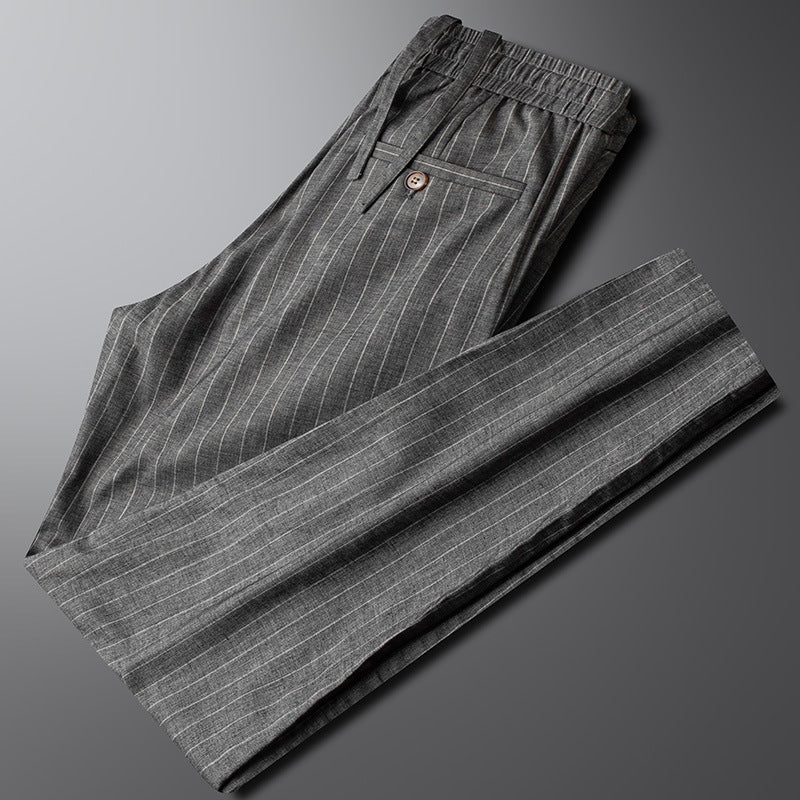 Callum™ – Classic Blue Pinstripe Pants