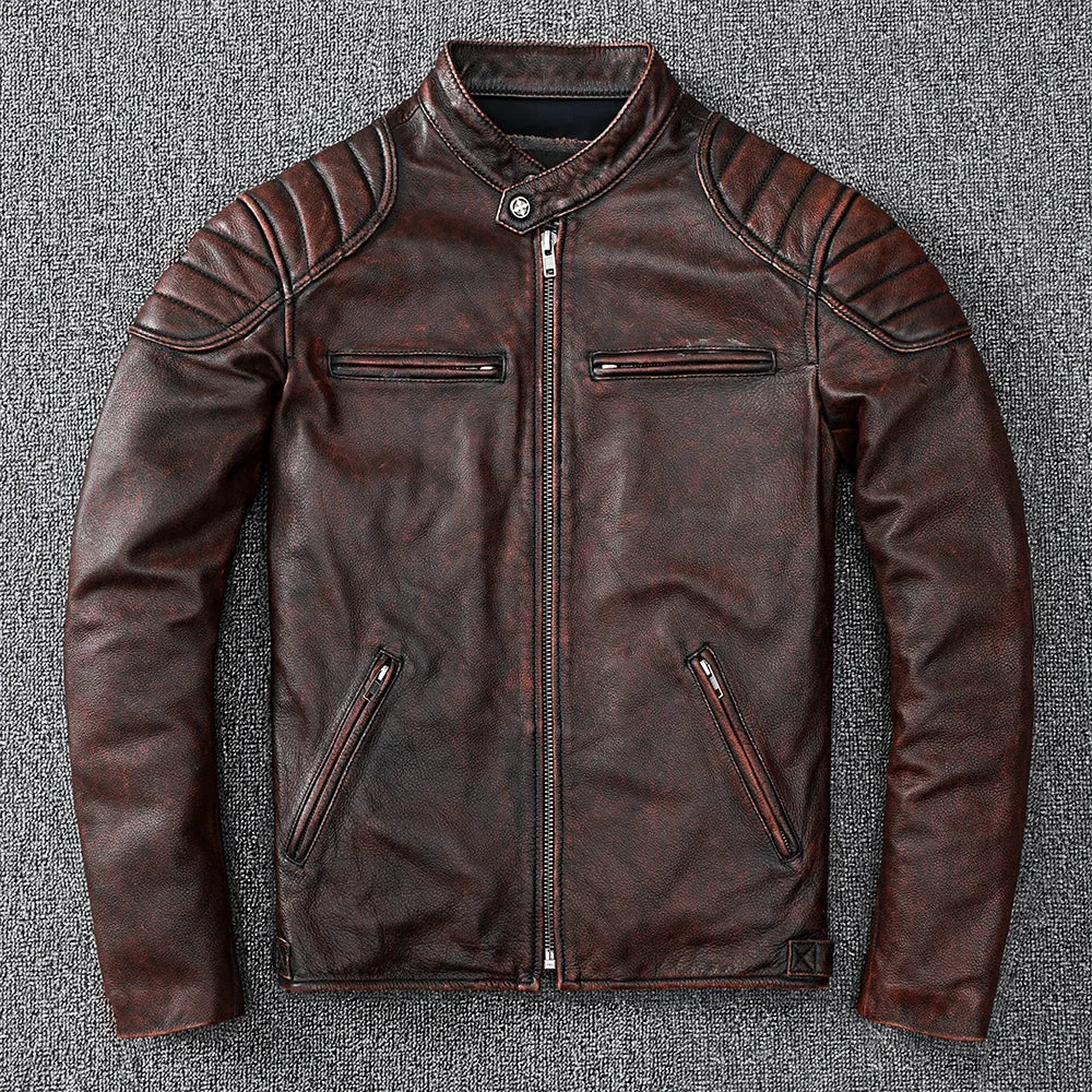 Ravence™ Classic Leather Jacket