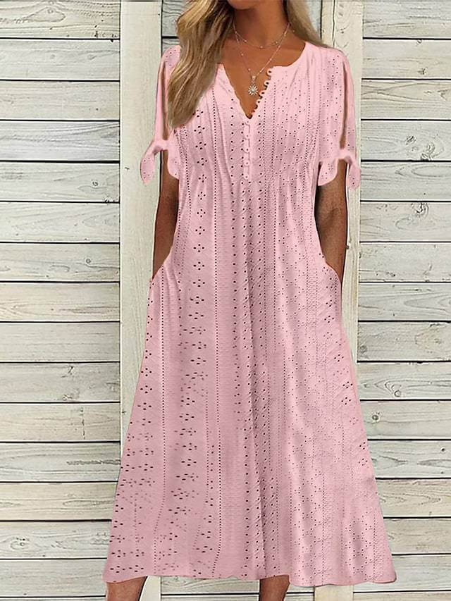 Amarelle™ Eyelet Midi Dress