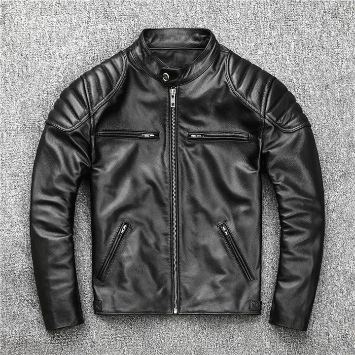 Ravence™ Classic Leather Jacket