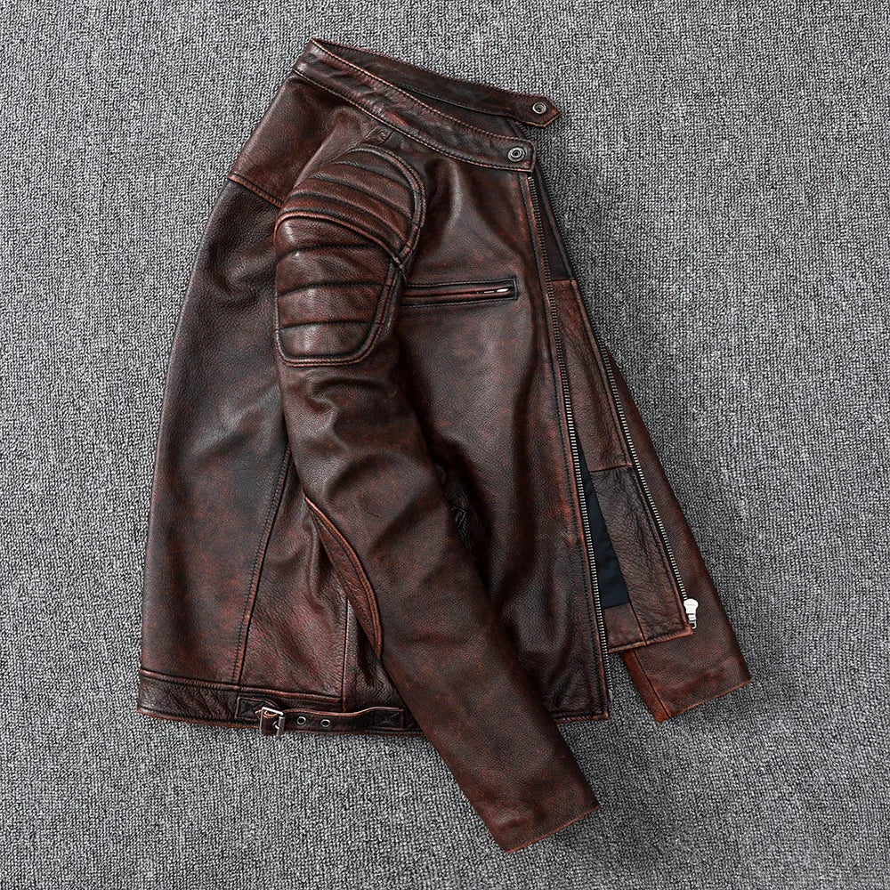 Ravence™ Classic Leather Jacket