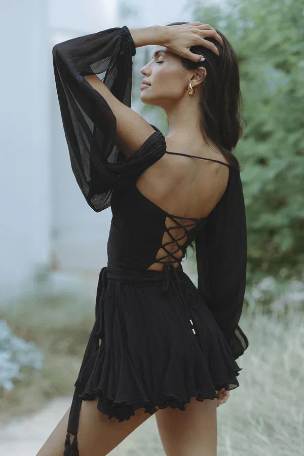 Avrielle™ Chiffon Mini Dress