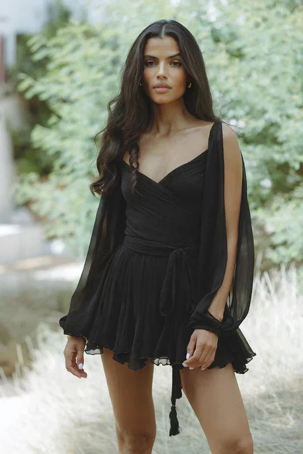 Avrielle™ Chiffon Mini Dress