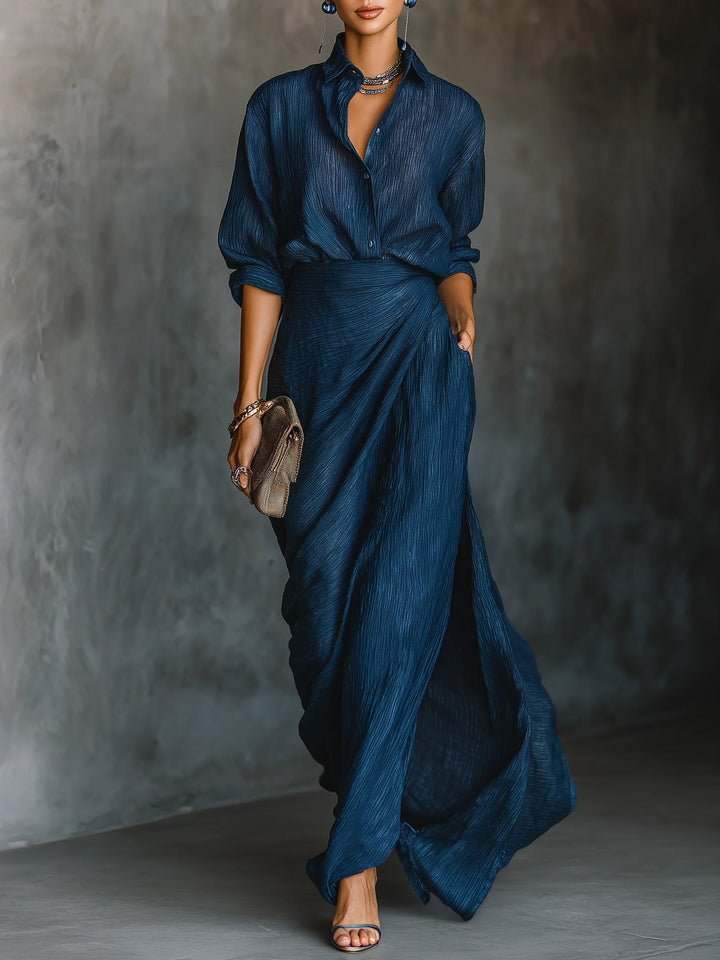 Narelle™ Satin Maxi Set