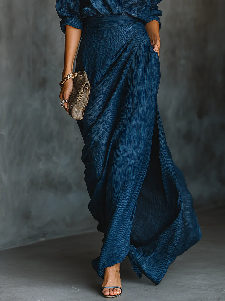 Narelle™ Satin Maxi Set